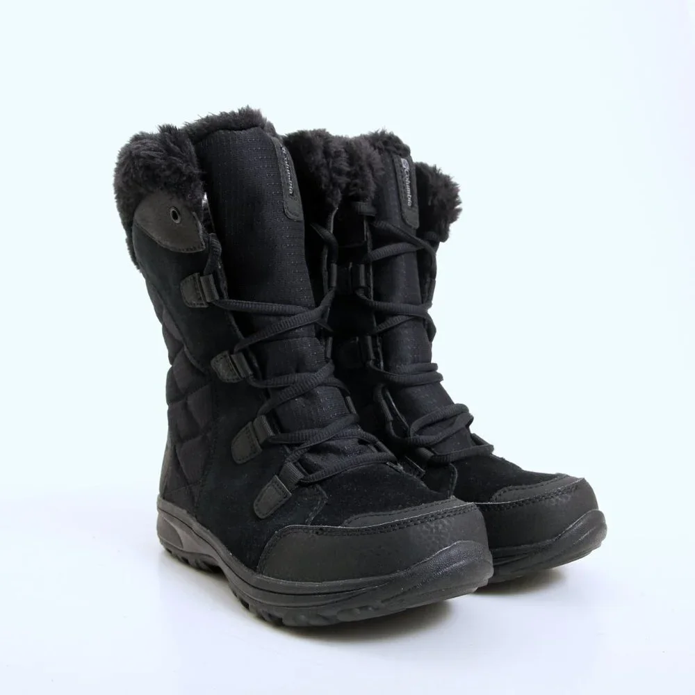 Columbia Ice Maiden‎ II Waterproof Boots in Black Women Size 6